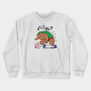 RabbitZaa #012 Runing With Friend Crewneck Sweatshirt